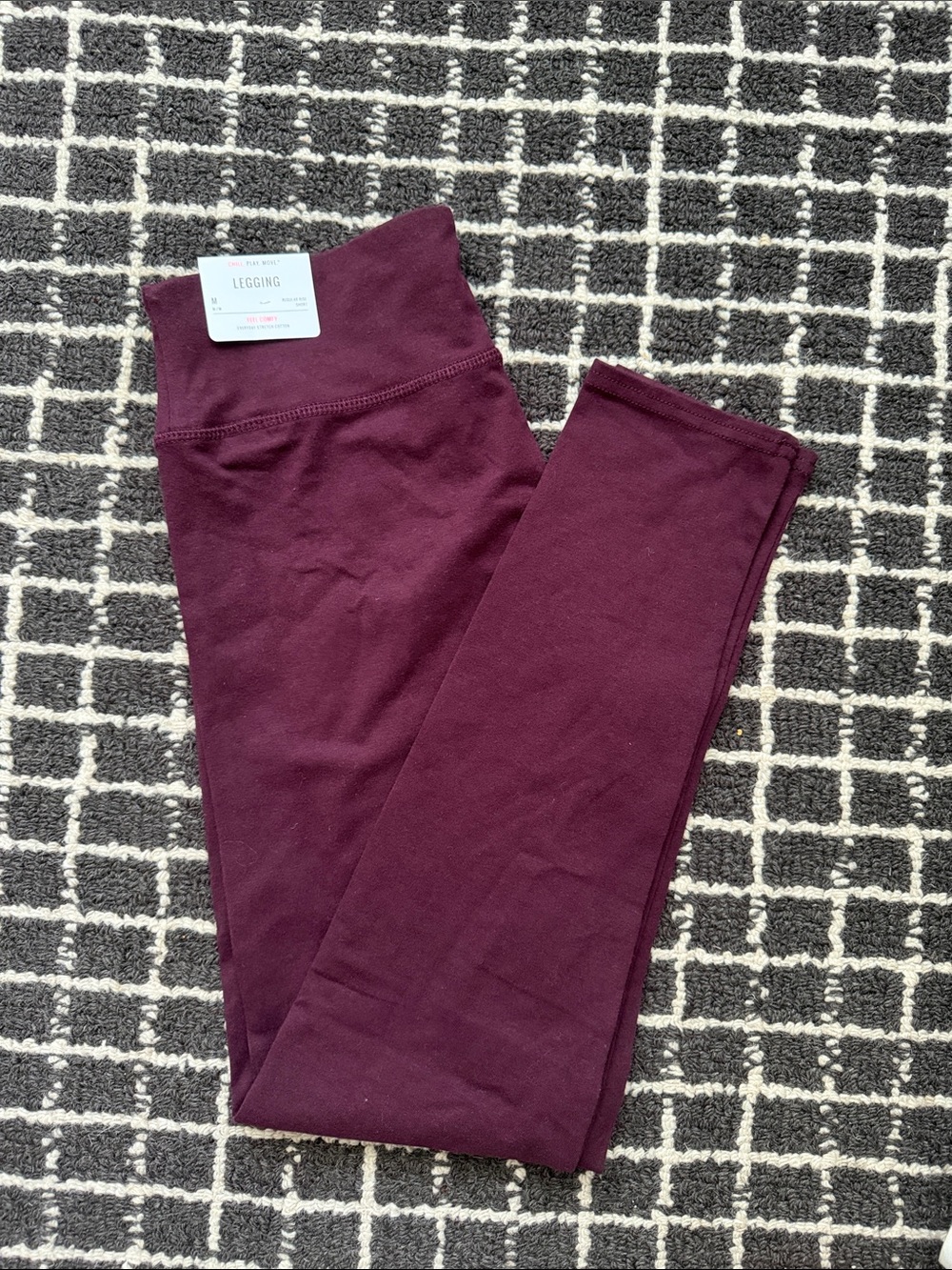 aerie Plum High-Rise Leggings